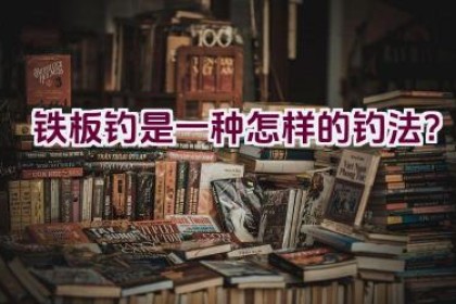 铁板钓是一种怎样的钓法？