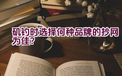 矶钓时选择何种品牌的抄网为佳？插图